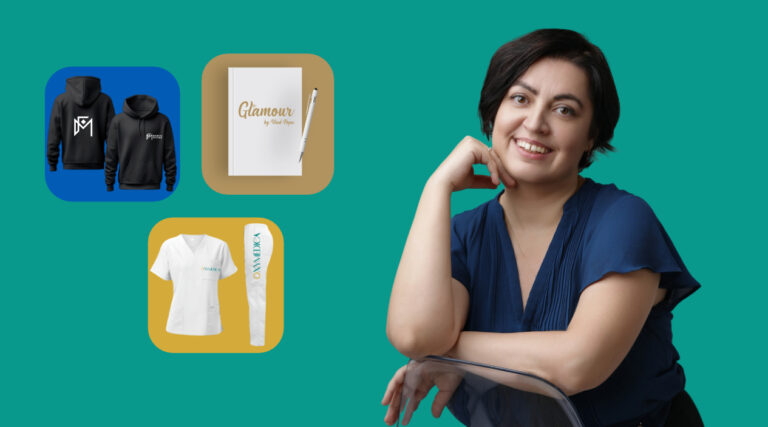Article banner by Andreea Design about building a personal brand as a solopreneur.