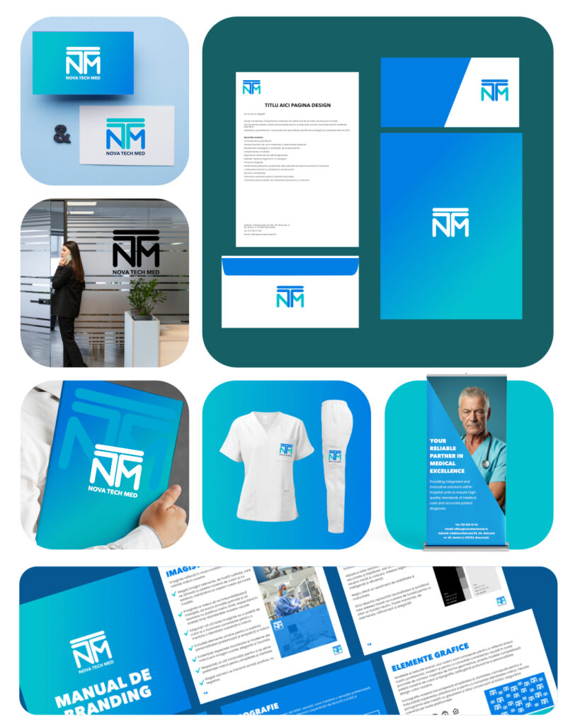 A complete brand design for a medical cabinet