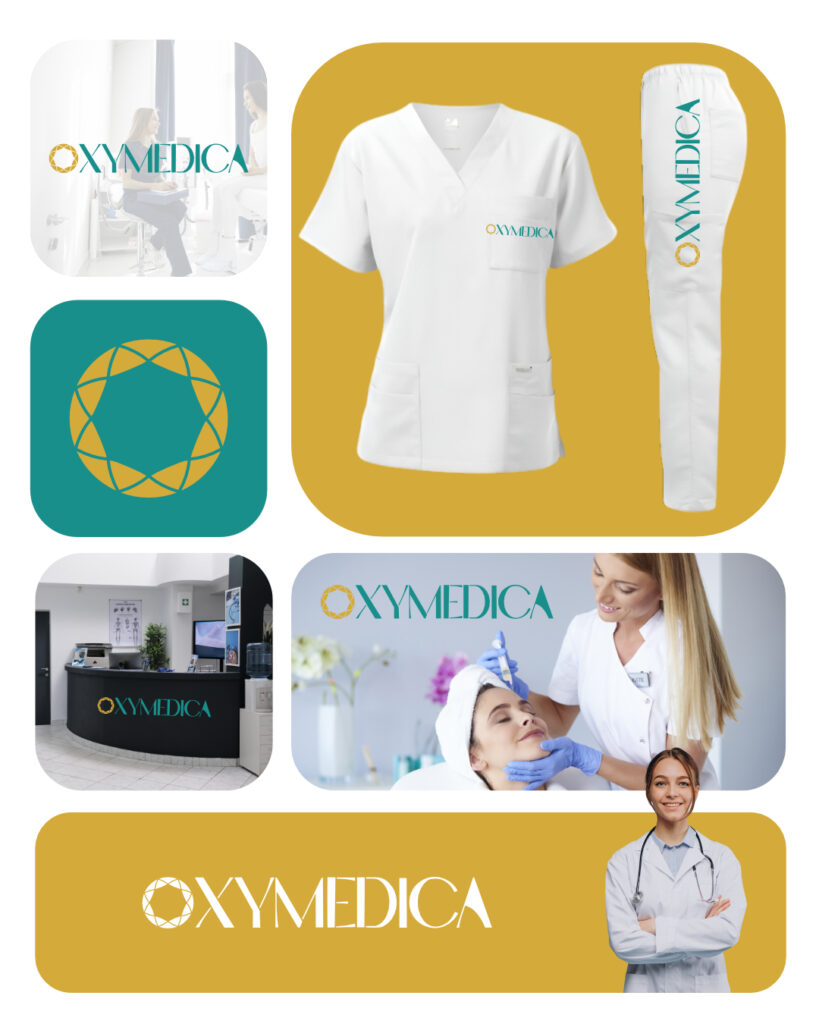 A complete brand design for a medical cabinet